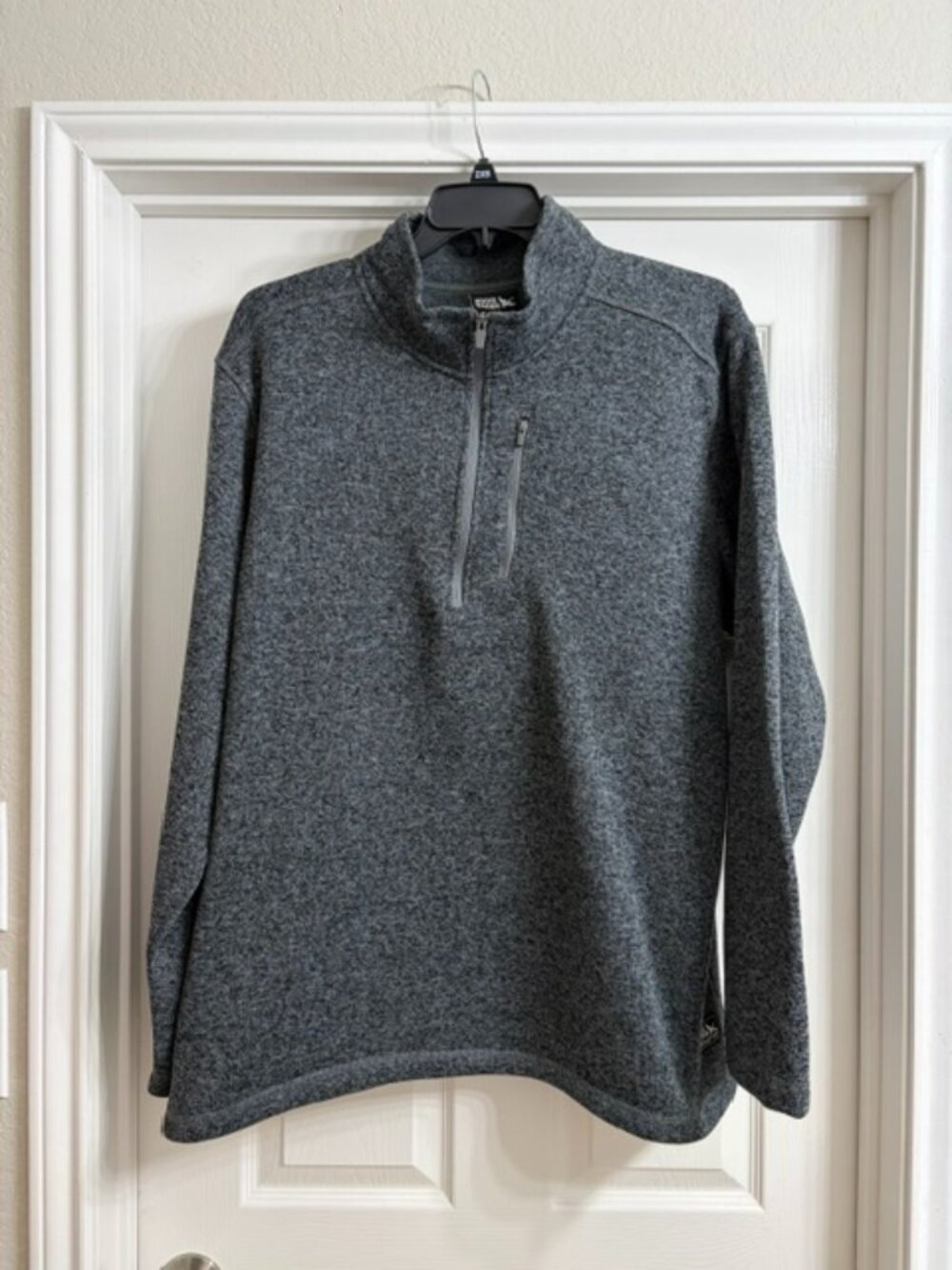 Eddie Bauer Men's Fleece 1/4 Zip Shirt, Size 2X (NWT)